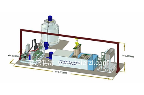 鹽水式塊冰機